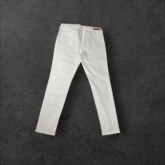 Treasure & Bond Jeans Women White Size 32 Zip Button Closure - Picture 2 of 7